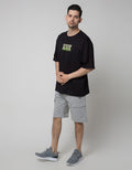 Nevada Short Sleeve T-Shirt Wb Print Ricky And Morty Oversized
