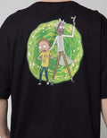 Nevada Short Sleeve T-Shirt Wb Print Ricky And Morty Oversized
