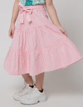Little M Maxi Skirt Tumpuk Ruffle