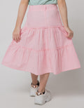 Little M Maxi Skirt Tumpuk Ruffle