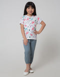 Little M Short Sleeve T-Shirt Fullprint Dino