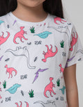 Little M Short Sleeve T-Shirt Fullprint Dino