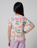 Little M Ice Cream Girls T-Shirt