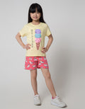 Little M Ice Cream Kaos Anak Perempuan