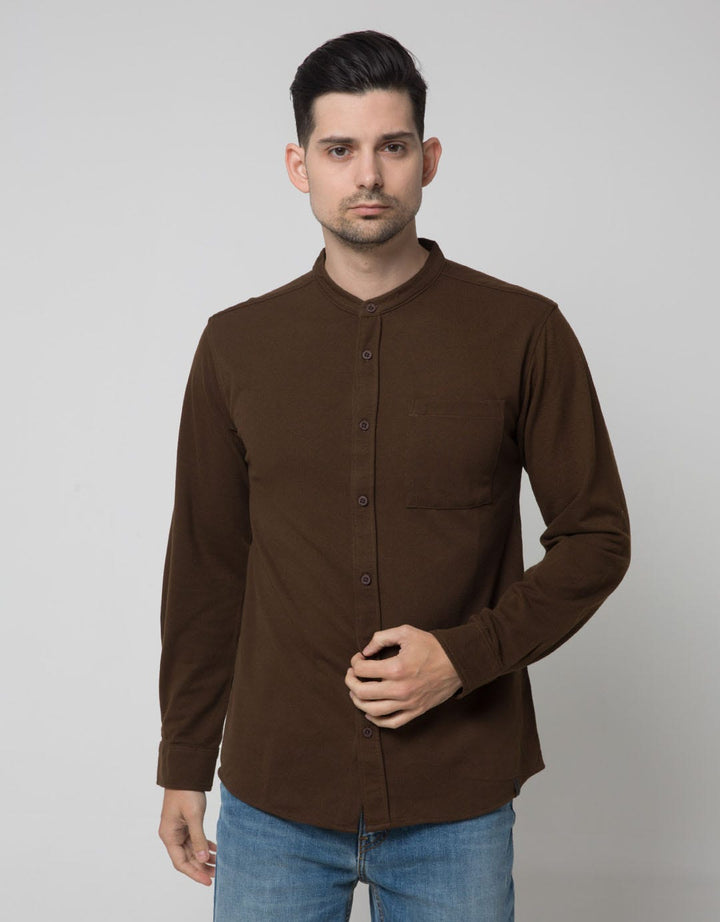 Details Long Sleeve Shirt Solid Lacoste Shanghai Collar