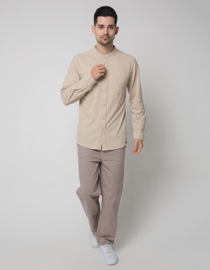 Details Long Sleeve Shirt Solid Lacoste Shanghai Collar