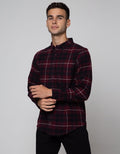 Details Long Sleeve Shirt Flannel Check