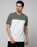 Details Rib Cuff Casual Men's T-Shirt