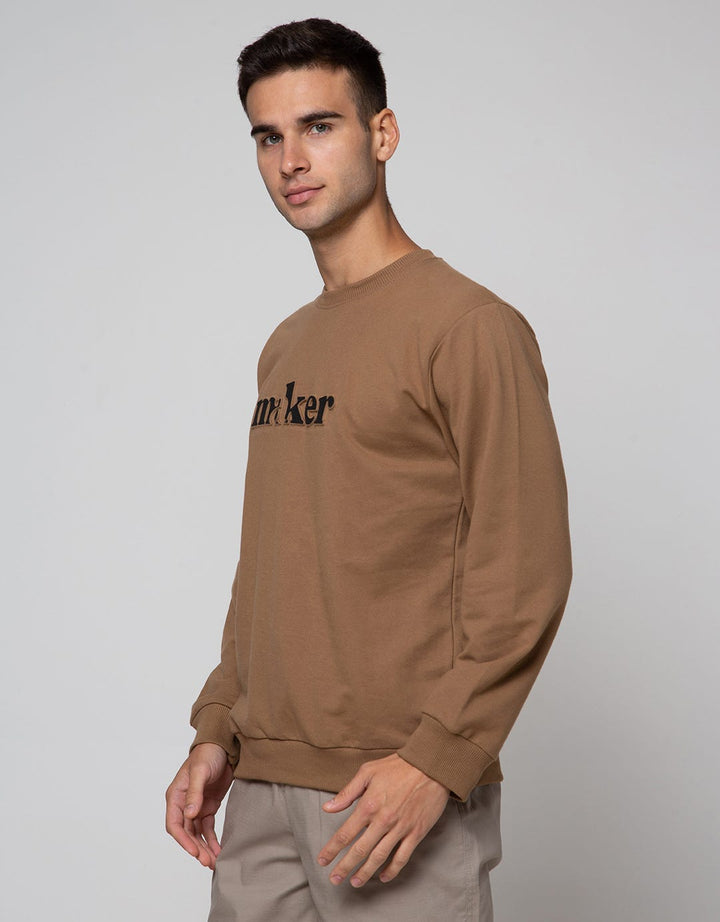 Details Sweater Jumper Emboss Hd Maker Reguler Fit