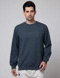 Details Neck Embro Atmosphere Sweater Pria