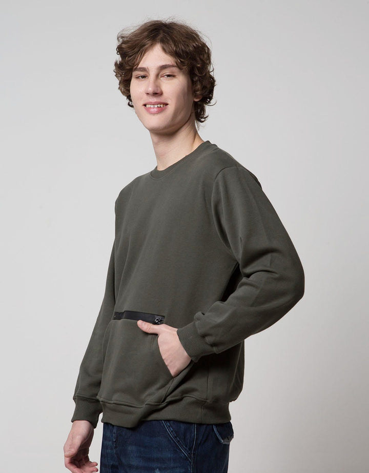 Details Sweatshirt Jumper Interlock Zipper