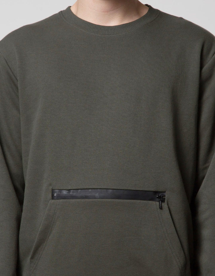 Details Sweatshirt Jumper Interlock Zipper