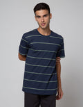 Details Short Sleeve T-Shirt R Neck Stripes