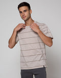 Details Short Sleeve T-Shirt R Neck Stripes