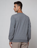Details of the Jumper Texture Mini Checks Sweater