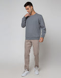 Details of the Jumper Texture Mini Checks Sweater