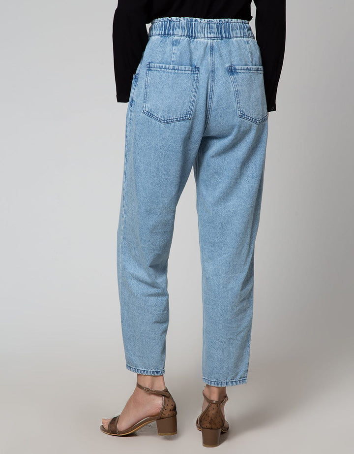 Nevada Denim Long Pants Denim Look Balon