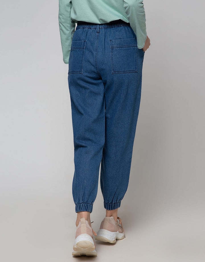 Nevada Celana Jogger Denim Wanita