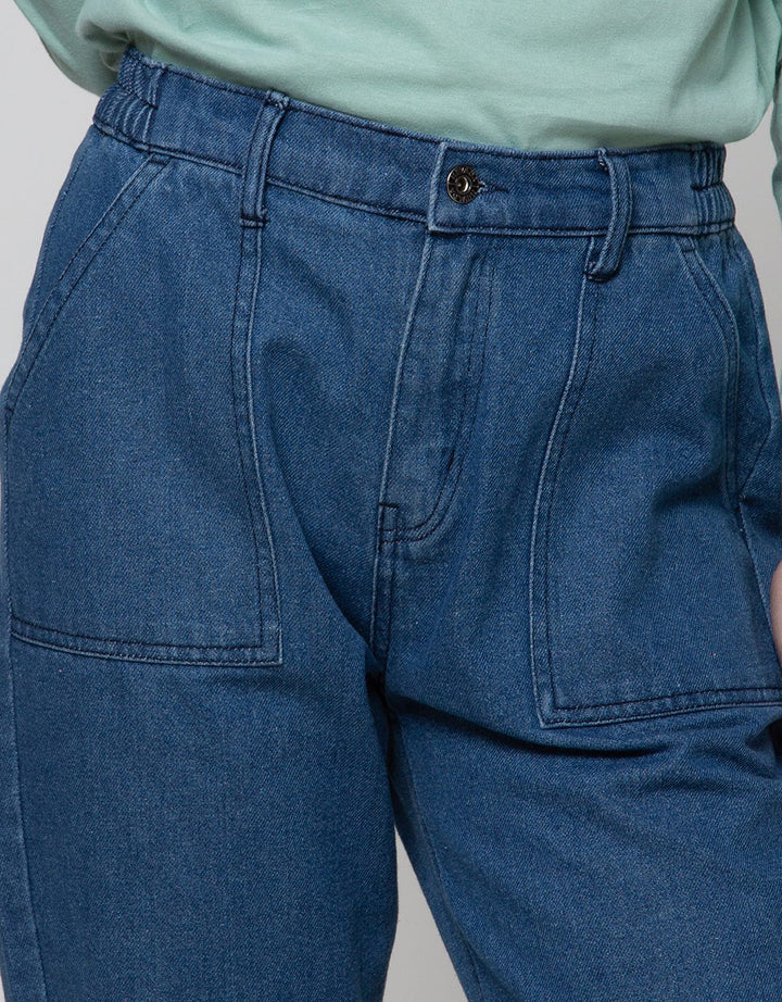 Nevada Celana Jogger Denim Wanita