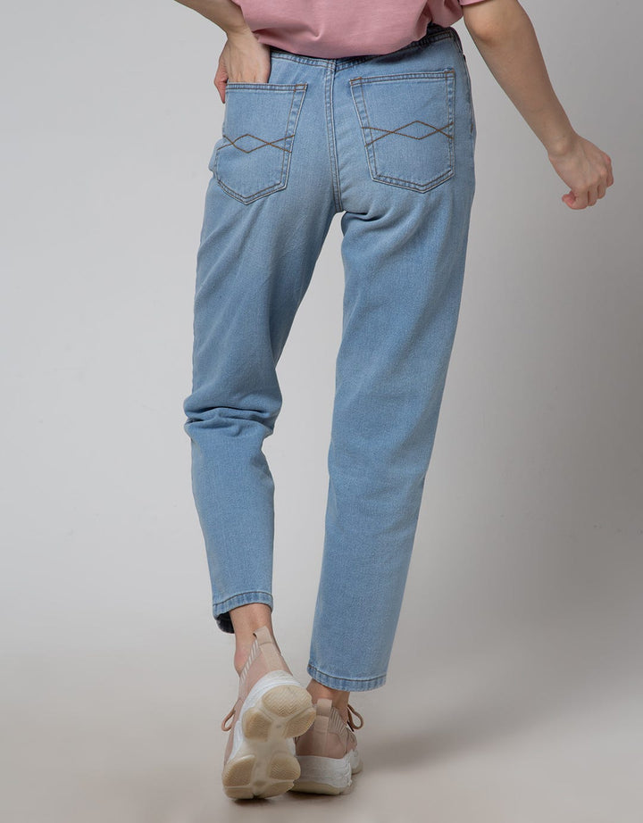 Nevada Denim Long Pants Slouchy Pb