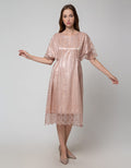Connexion Tulle Satin Kaftan Wanita