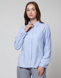 Details Stripe On Kemeja Wanita