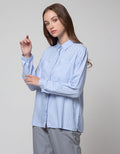 Details Stripe On Kemeja Wanita