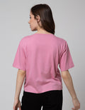 Details Short Sleeve T-Shirt Boxy Tee - Wording Hello Sunshine