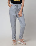 Details Jogger Straight Fit Pants String And Cut And Sewn