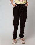 Details Jogger Straight Fit Pants String And Cut And Sewn