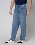 Nevada Denim Long Pants Loose Basic