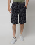 Nevada Short Pants Rib Bottom Print Abstract