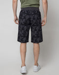 Nevada Short Pants Rib Bottom Print Abstract
