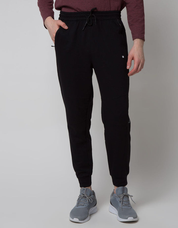 Nevada Zipp Knit Celana Jogger Pria