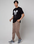Nevada Zipp Knit Celana Jogger Pria