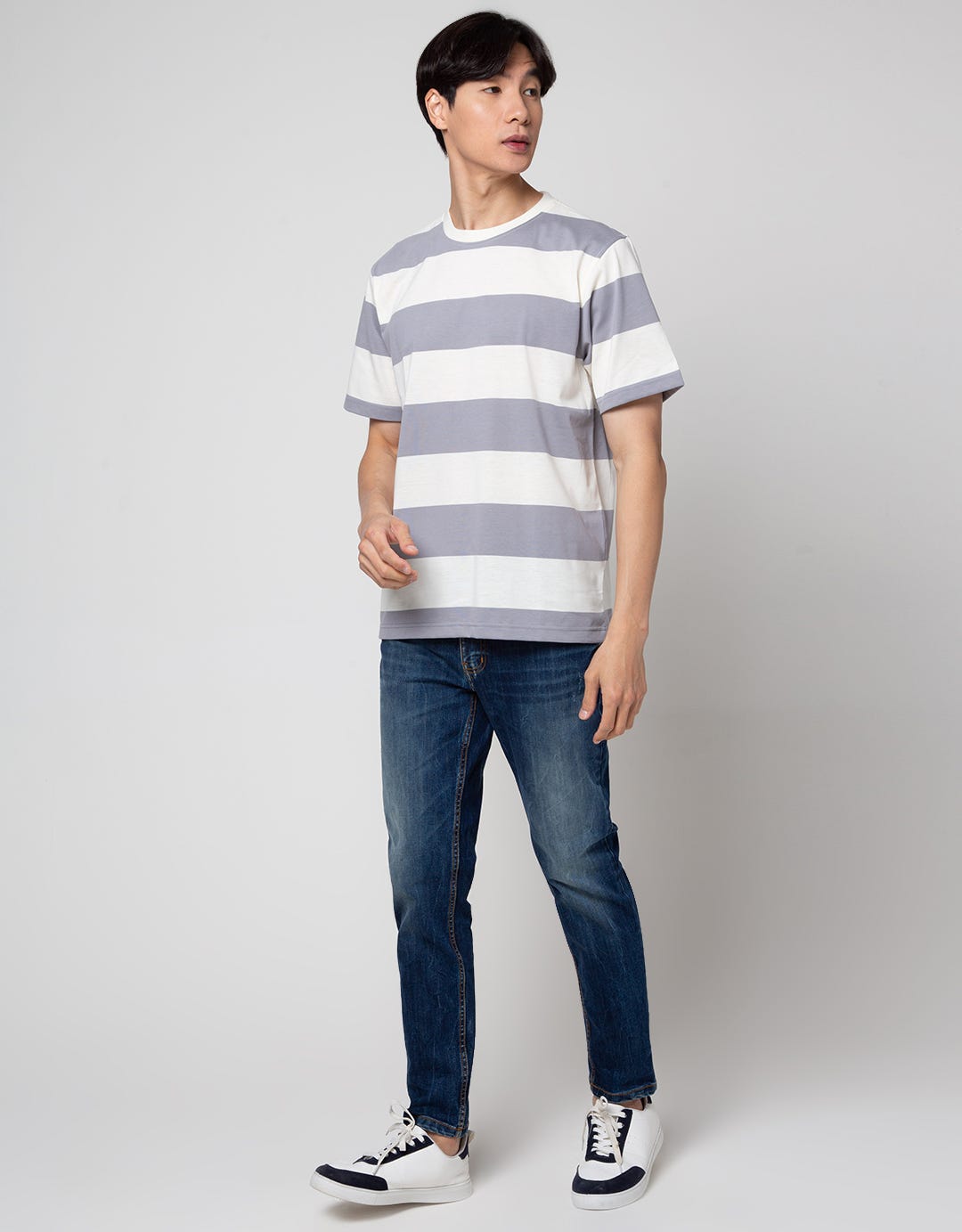 Nevada Slim Fit Tagging Celana Denim Pria