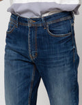 Nevada Slim Fit Tagging Celana Denim Pria