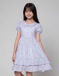 Sweet Miss Flower Twig Dress for Girls