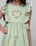 Sweet Miss Short Sleeve Midi Dress Overall Kotak