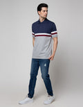 Nevada Denim Long Pants Slim Fit Ripped At Bottom