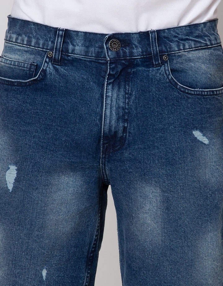 Nevada Denim Short Pants Slim Fit Recylce
