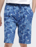 Nevada Short Pants Rib Bottom Sail Print