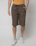 Nevada Short Pants Woven Rib With Zipper