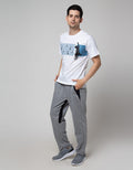 T Zone Theme Animal Cat Kaos Pria