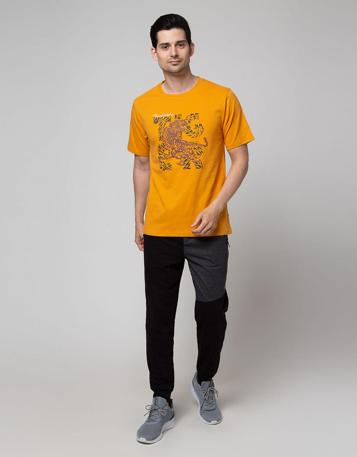 T Zone Theme Tiger 4 Kaos Pria