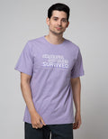 T Zone Short Sleeve T-Shirt Print Survived