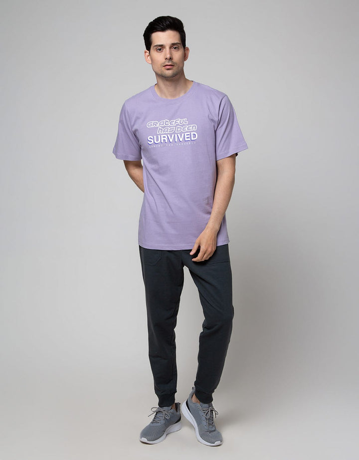 T Zone Short Sleeve T-Shirt Print Survived