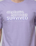 T Zone Short Sleeve T-Shirt Print Survived