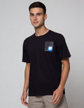 T Zone Short Sleeve T-Shirt Print Theme Space - New World Distance