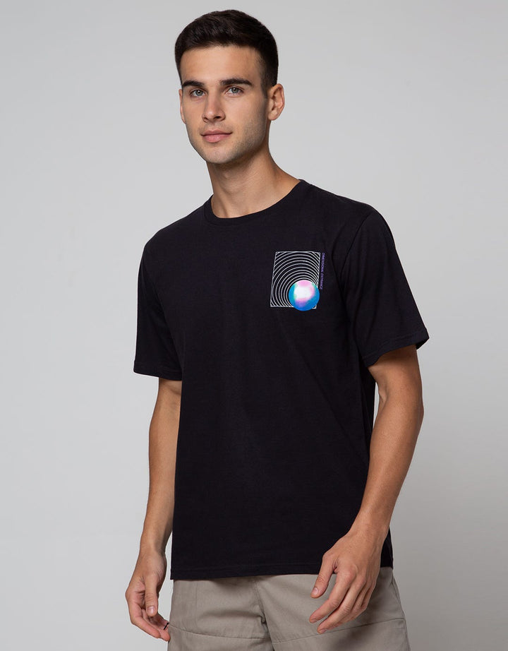 T Zone Short Sleeve T-Shirt Print Theme Space - New World Distance